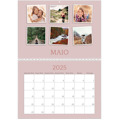 Exemplo de página 5, Calendários de parede, opção 14