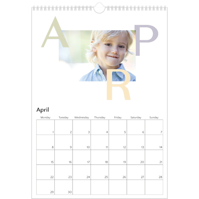 Example of page 4, Scattered Month, option 24