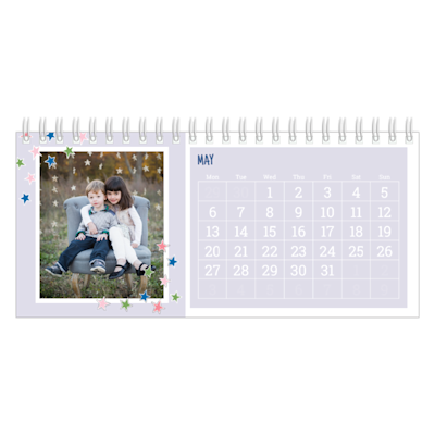 Example of page 5, Custom Desk Calendars, option 21