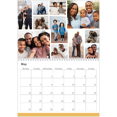 Example of page 5, Custom Wall Calendars, option 23