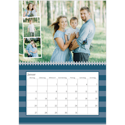 Beispiel für Seite 1, Wandkalender 2026, Option 14