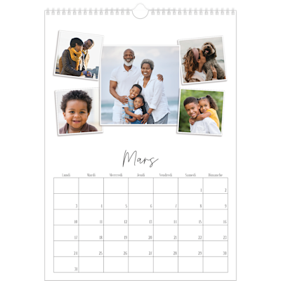 Exemple de page 3, Calendrier mural, option 10