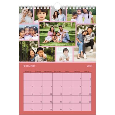 Example of page 2, Custom Wall Calendars, option 23