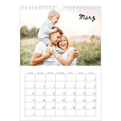 Beispiel für Seite 3, Wandkalender 2026, Option 6