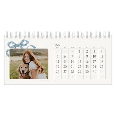 Example of page 5, Custom Desk Calendars, option 17