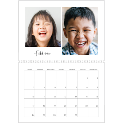 Esempio di pagina 2, Calendari da parete, opzione 2
