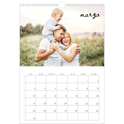 Ejemplo de página 3, Calendarios de pared, opción 10