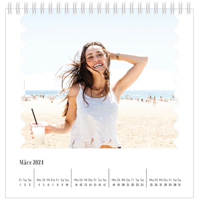 Beispiel für Seite 3, Tischkalender 2025, Option 18