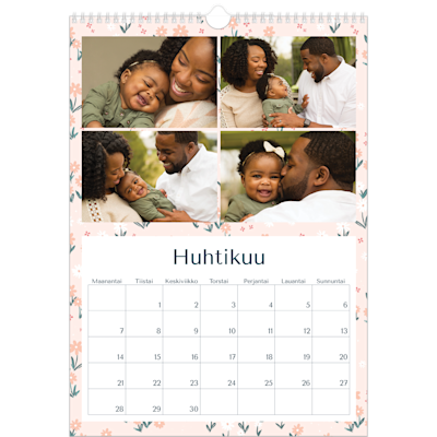 Esimerkki sivusta 4, Seinäkalenterit, vaihtoehto 8