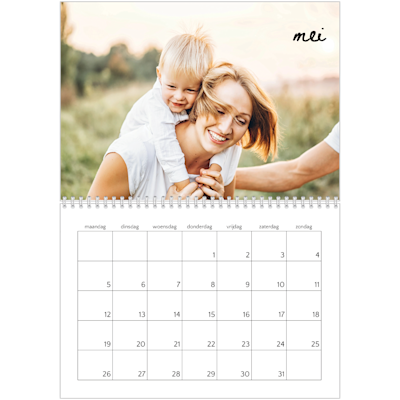 Voorbeeld van pagina 5, Wandkalenders 2026, optie 9