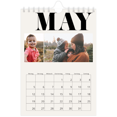 Beispiel für Seite 5, Wandkalender 2026, Option 6