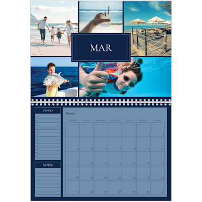 Example of page 3, Custom Wall Calendars, option 3