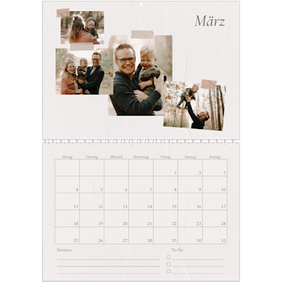 Beispiel für Seite 3, Wandkalender 2026, Option 23
