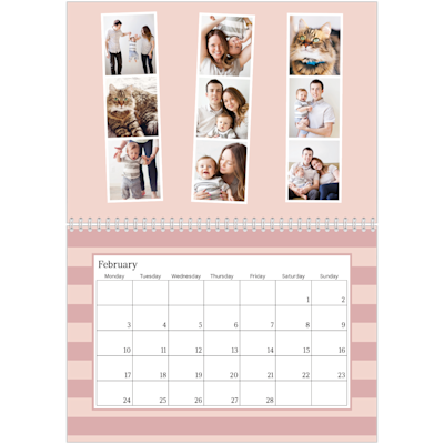 Example of page 2, Custom Wall Calendars, option 15