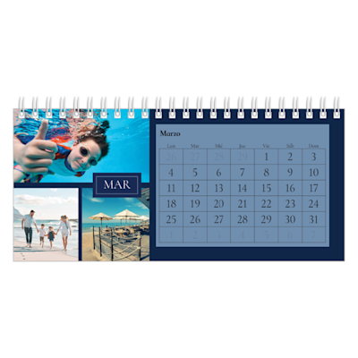Ejemplo de página 3, Calendarios de escritorio personalizados, opción 2