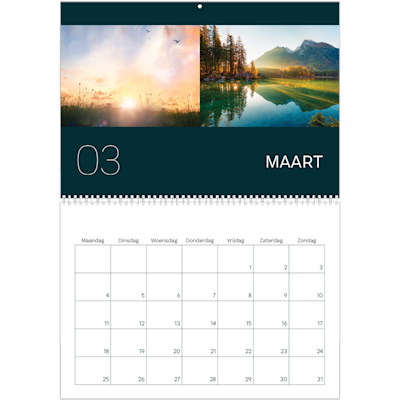 Voorbeeld van pagina 3, Wandkalenders 2026, optie 19