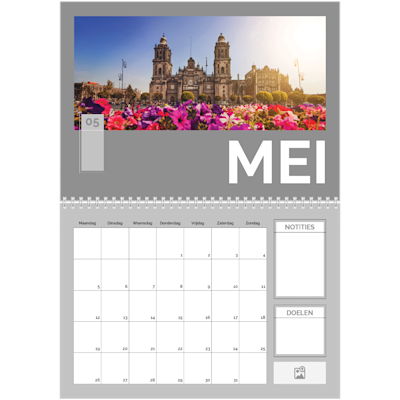 Voorbeeld van pagina 5, Wandkalenders 2026, optie 8