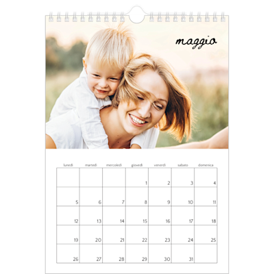 Esempio di pagina 5, Calendari da parete, opzione 6