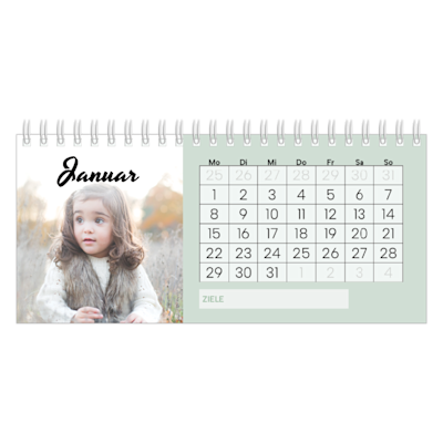 Beispiel für Seite 1, Tischkalender 2025, Option 9