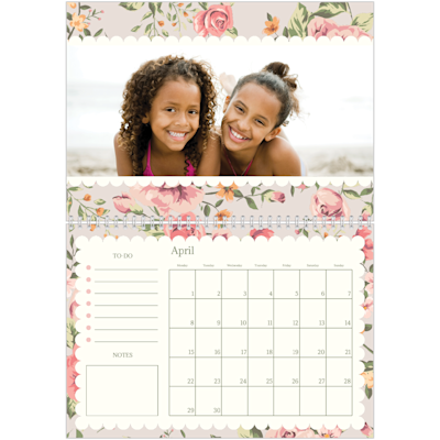 Example of page 4, Custom Wall Calendars, option 19