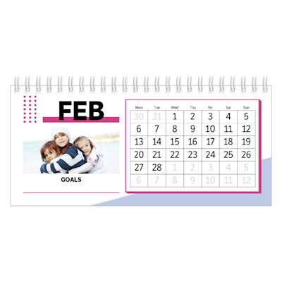 Example of page 2, Custom Desk Calendars, option 14