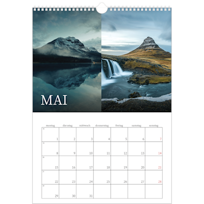 Beispiel für Seite 5, Wandkalender 2026, Option 8