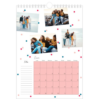Ejemplo de página 1, Calendarios de pared personalizados, opción 6