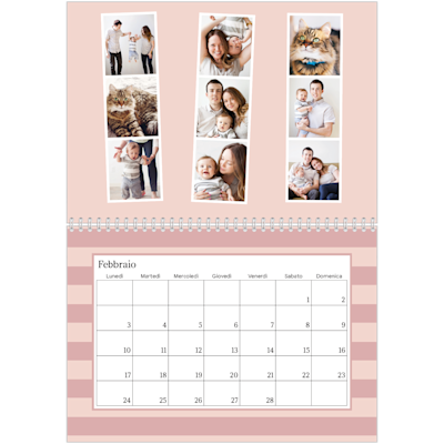 Esempio di pagina 2, Calendari da parete, opzione 19