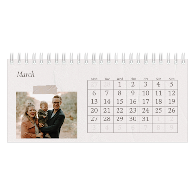 Example of page 3, Custom Desk Calendars, option 23