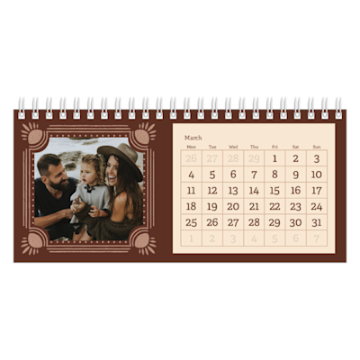 Example of page 3, Custom Desk Calendars, option 15