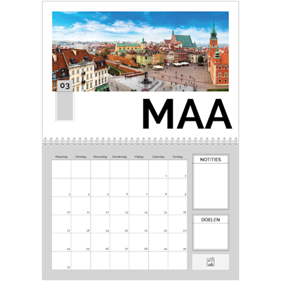 Voorbeeld van pagina 3, Wandkalenders 2026, optie 8