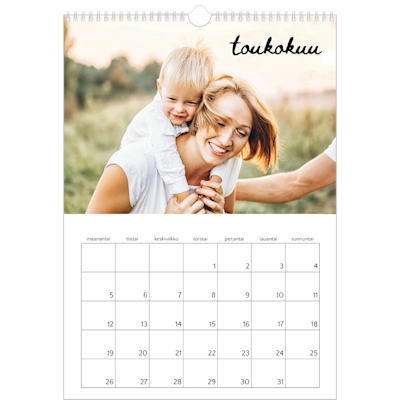 Esimerkki sivusta 5, Seinäkalenterit, vaihtoehto 7