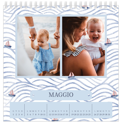 Esempio di pagina 5, Calendari da tavolo personalizzati, opzione 24