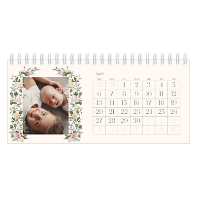 Example of page 4, Desk Calendars, option 24