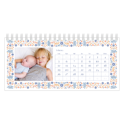 Ejemplo de página 2, Calendarios de escritorio personalizados, opción 19