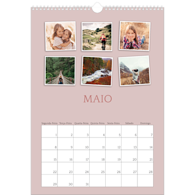 Exemplo de página 5, Calendários de parede, opção 19