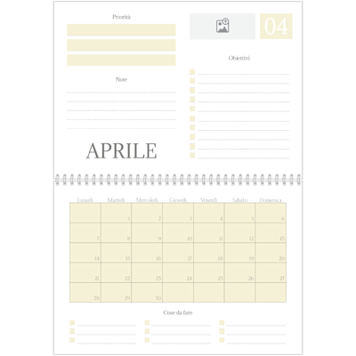 Esempio di pagina 4, Calendari da parete, opzione 15