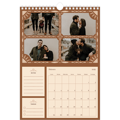 Ejemplo de página 2, Calendarios de pared personalizados, opción 20