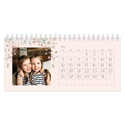 Ejemplo de página 5, Calendarios de escritorio personalizados, opción 24