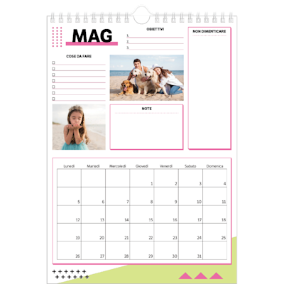 Esempio di pagina 5, Calendari da parete, opzione 19