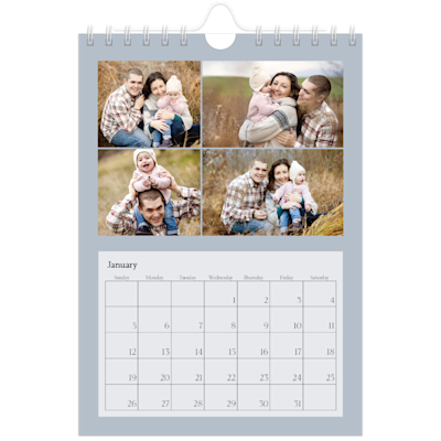 Example of page 1, Wall Calendars, option 5