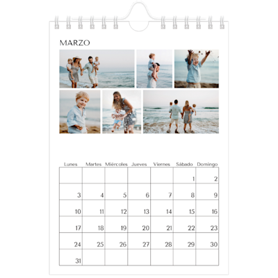 Ejemplo de página 3, Calendarios de pared, opción 7