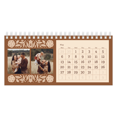 Example of page 5, Custom Desk Calendars, option 15