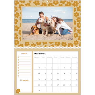 Esimerkki sivusta 3, Seinäkalenterit, vaihtoehto 20