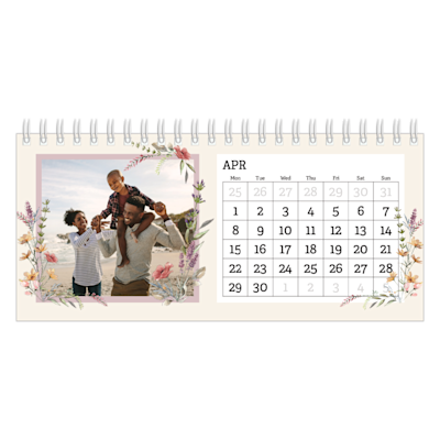 Example of page 4, Custom Desk Calendars, option 7