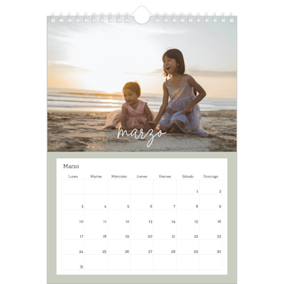 Ejemplo de página 3, Calendarios de pared personalizados, opción 23