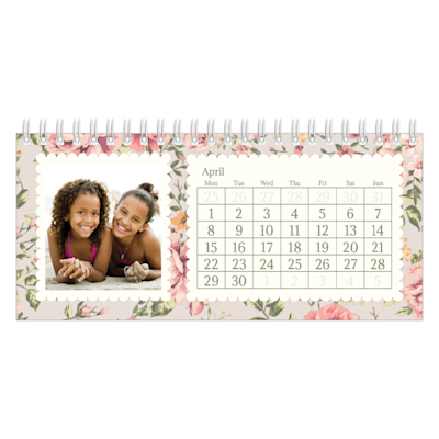 Example of page 4, Custom Desk Calendars, option 9
