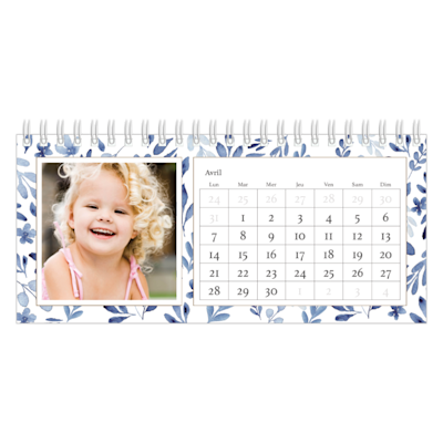 Exemple de page 4, Calendriers de bureau personnalisés, option 12