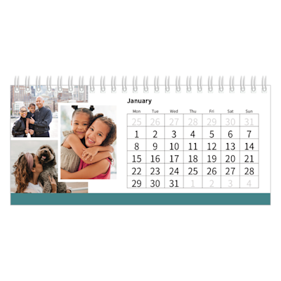Example of page 1, Custom Desk Calendars, option 11