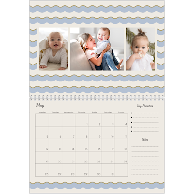 Example of page 5, Custom Wall Calendars, option 17